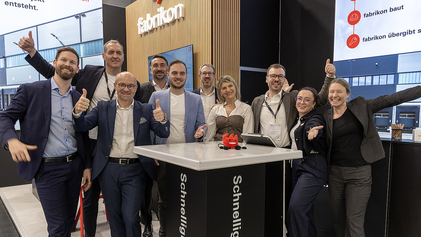 Team fabrikon the BUILDINX trade fair