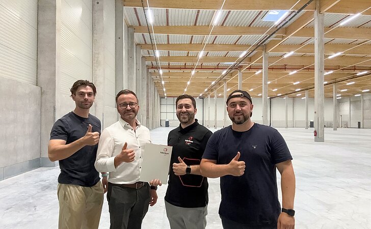 Commercial and industrial property completed for Hillwood in Brunswick | © fabrikon