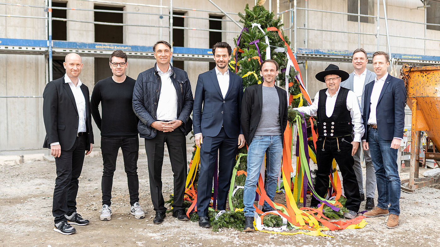 Richtfest am Magazinhof Kassel