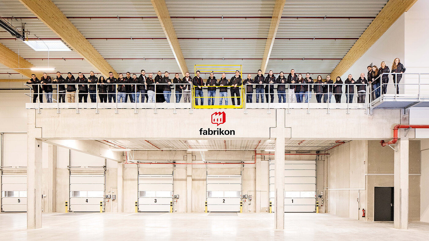 fabrikon Logistikbau – das Team 2022