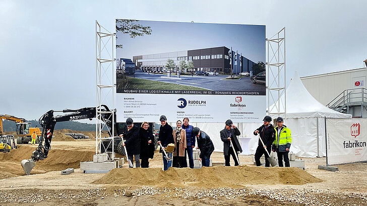 Spaß beim Spatenstich in Reichertshofen