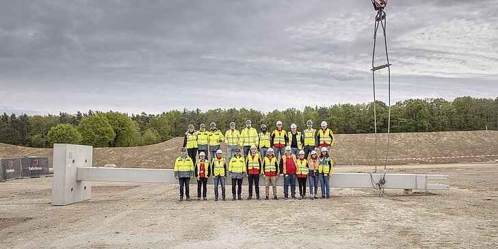 DHL Florstadt - Construction phase 4 | Starting signal for building construction in Florstadt © fabrikon