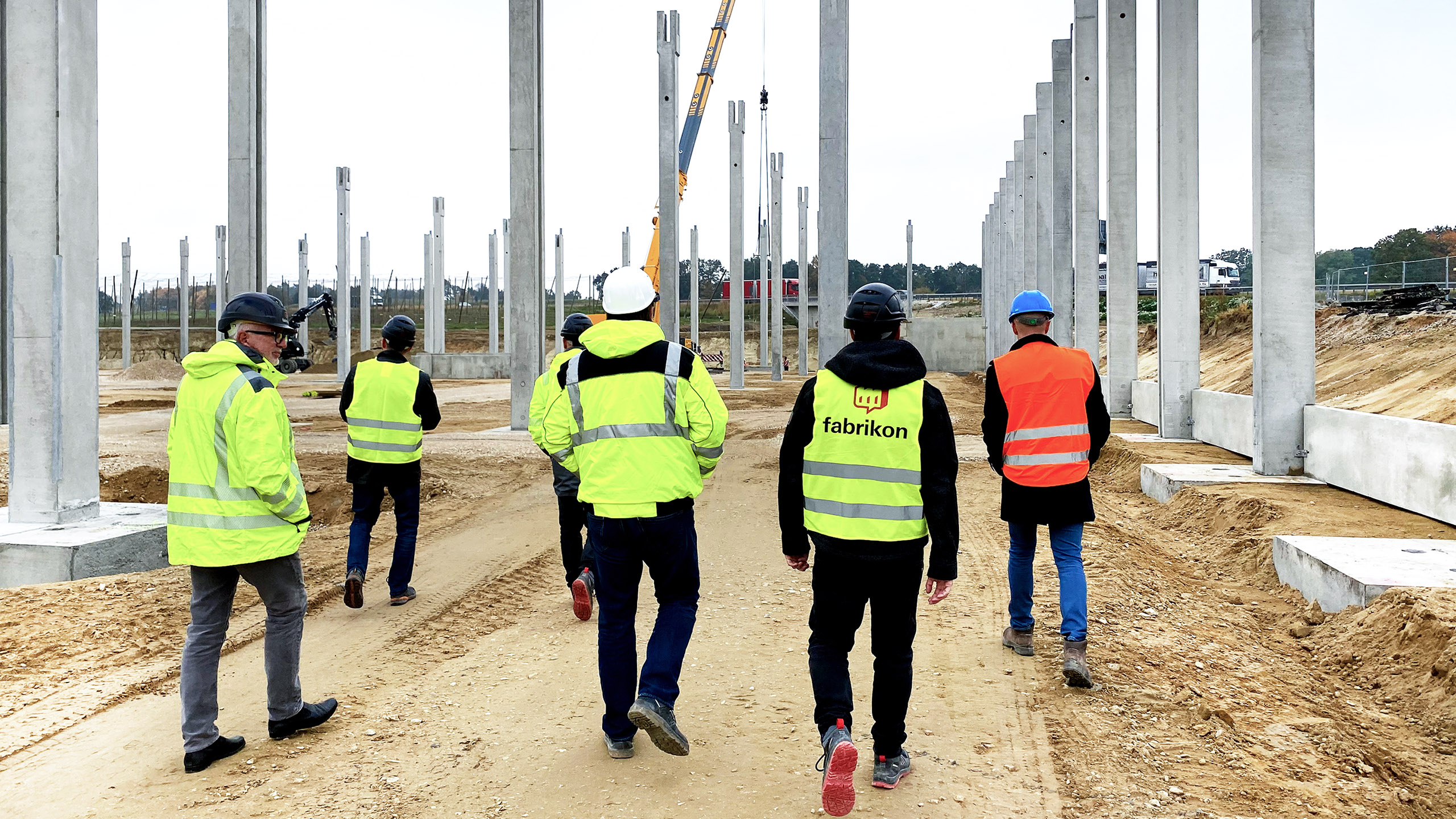 Spatenstich in Reichertshofen – Rundgang über die laufende Baustelle