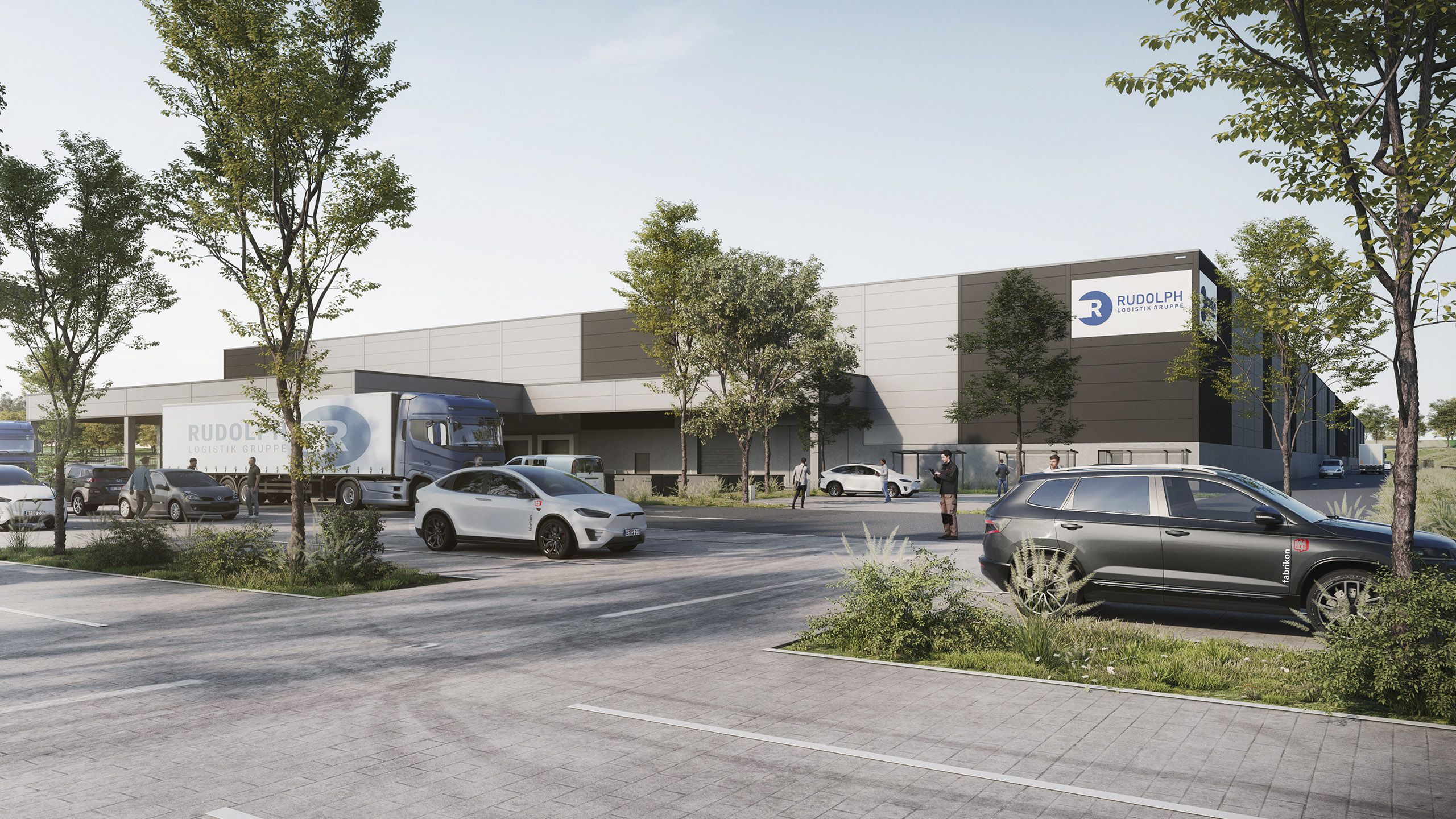 Rudolph Ihringshausen | Start of construction for logistics site for KNDS in Fuldatal | © fabrikon