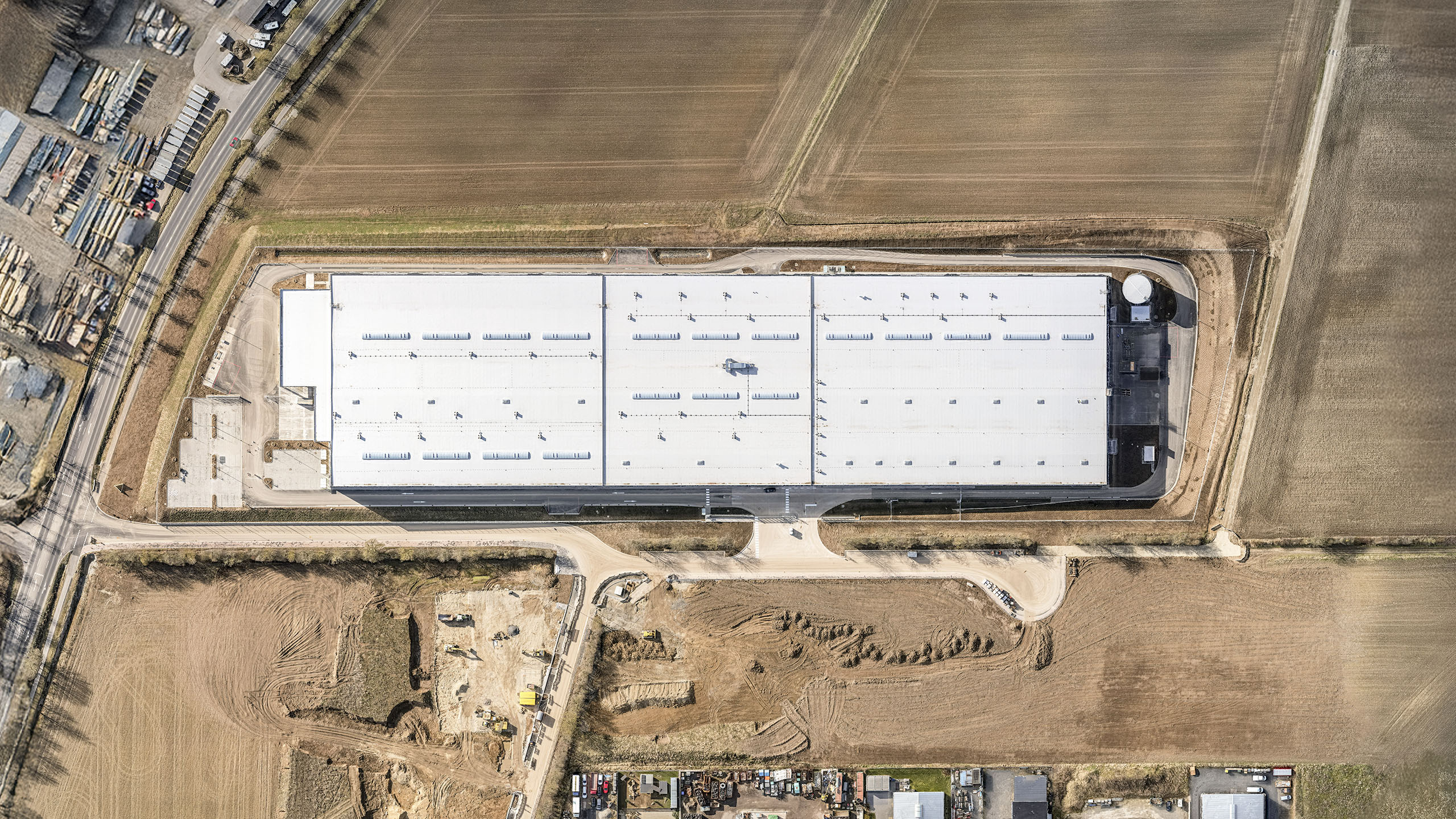Commercial and industrial property for Rudolph Logistik Group / KNDS in Fuldatal-Ihringshausen completed © fabrikon