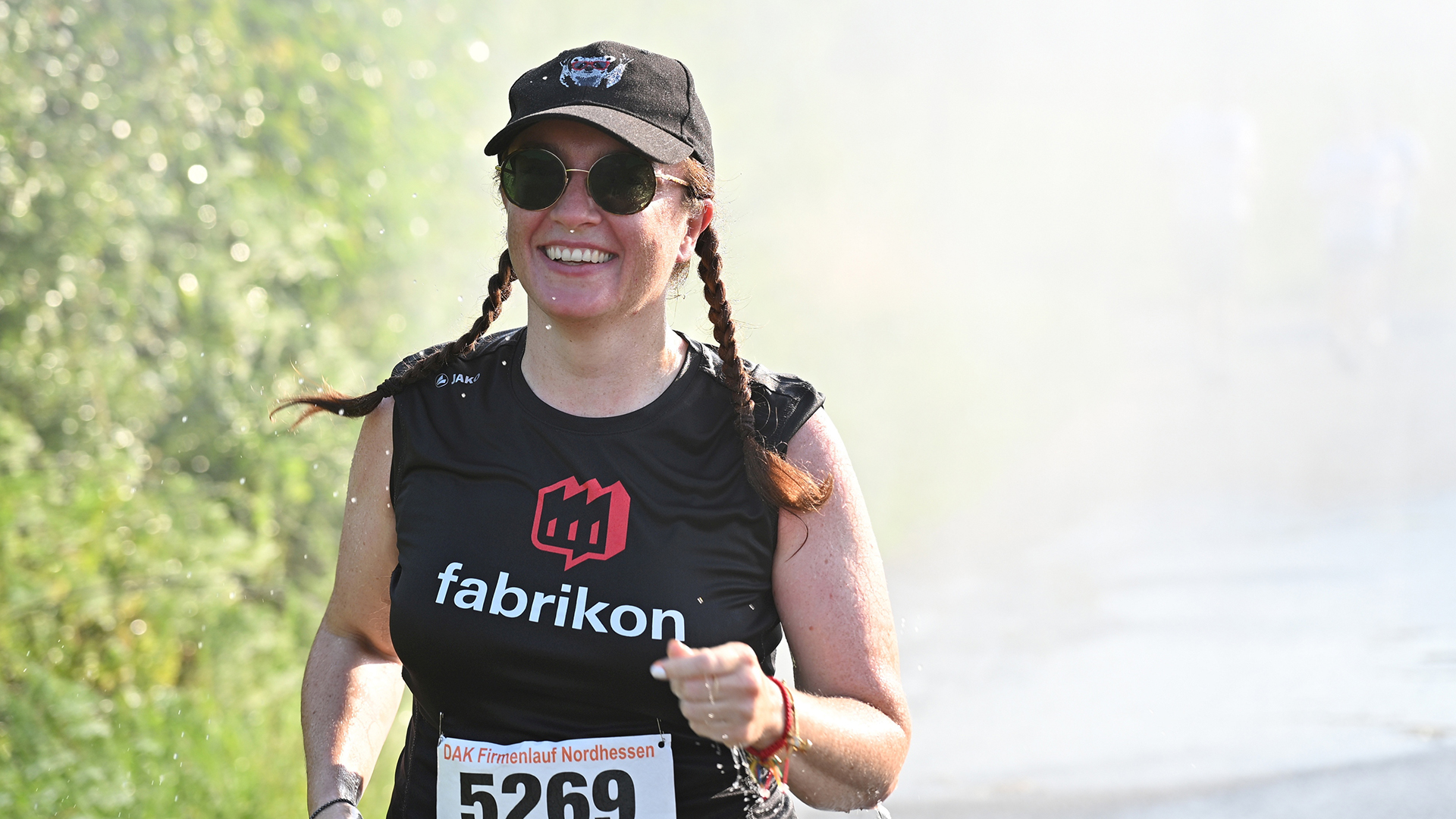 Lili for Team fabrikon the DAK Company Run
