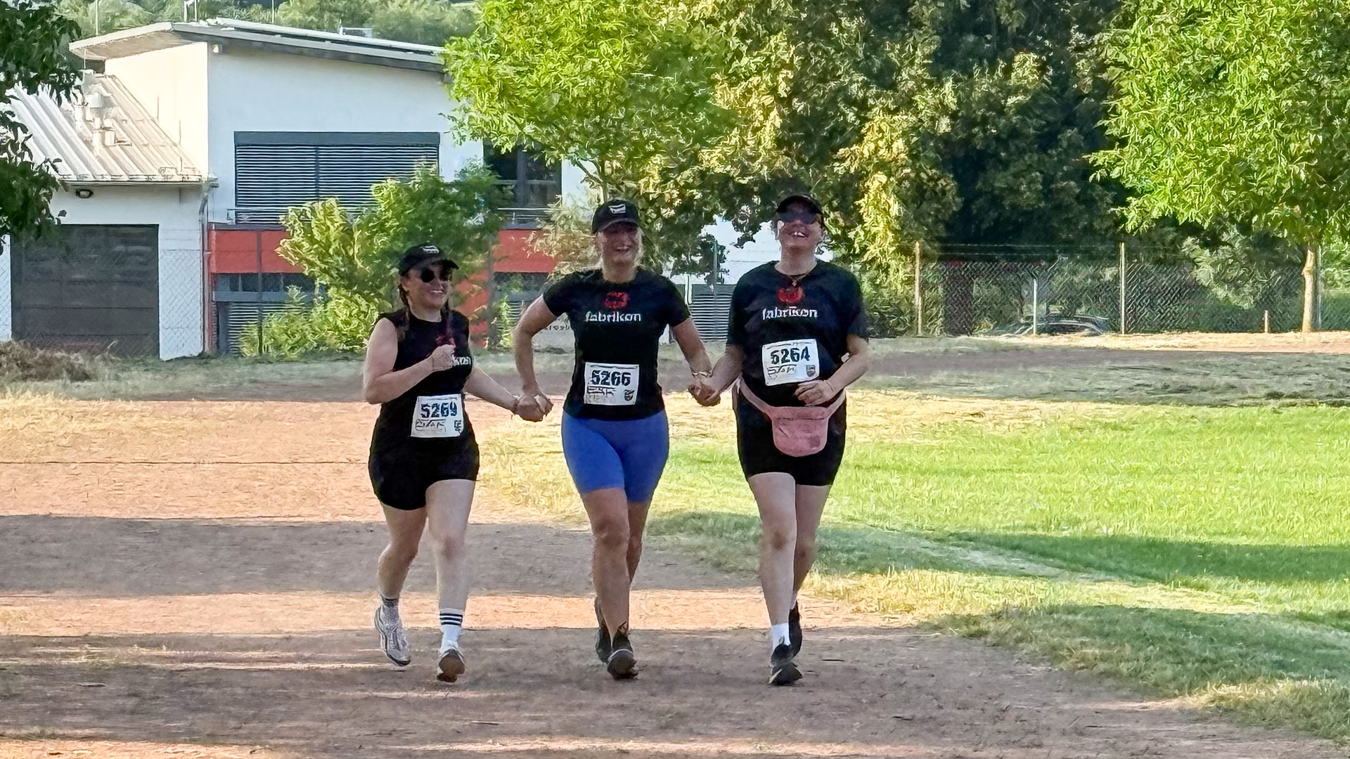 Team fabrikon DAK Company Run—Crossing the Finish Line Together