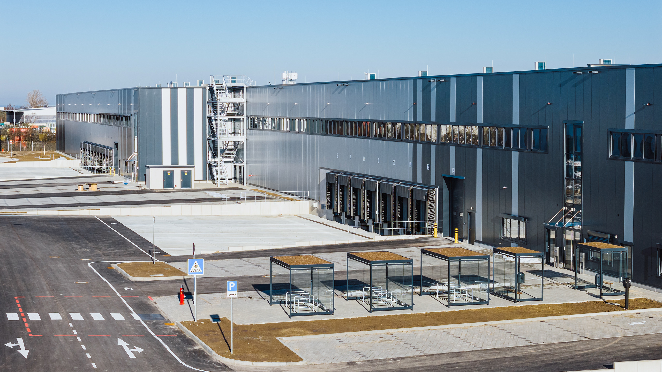 Logistikimmobilie bei Leipzig