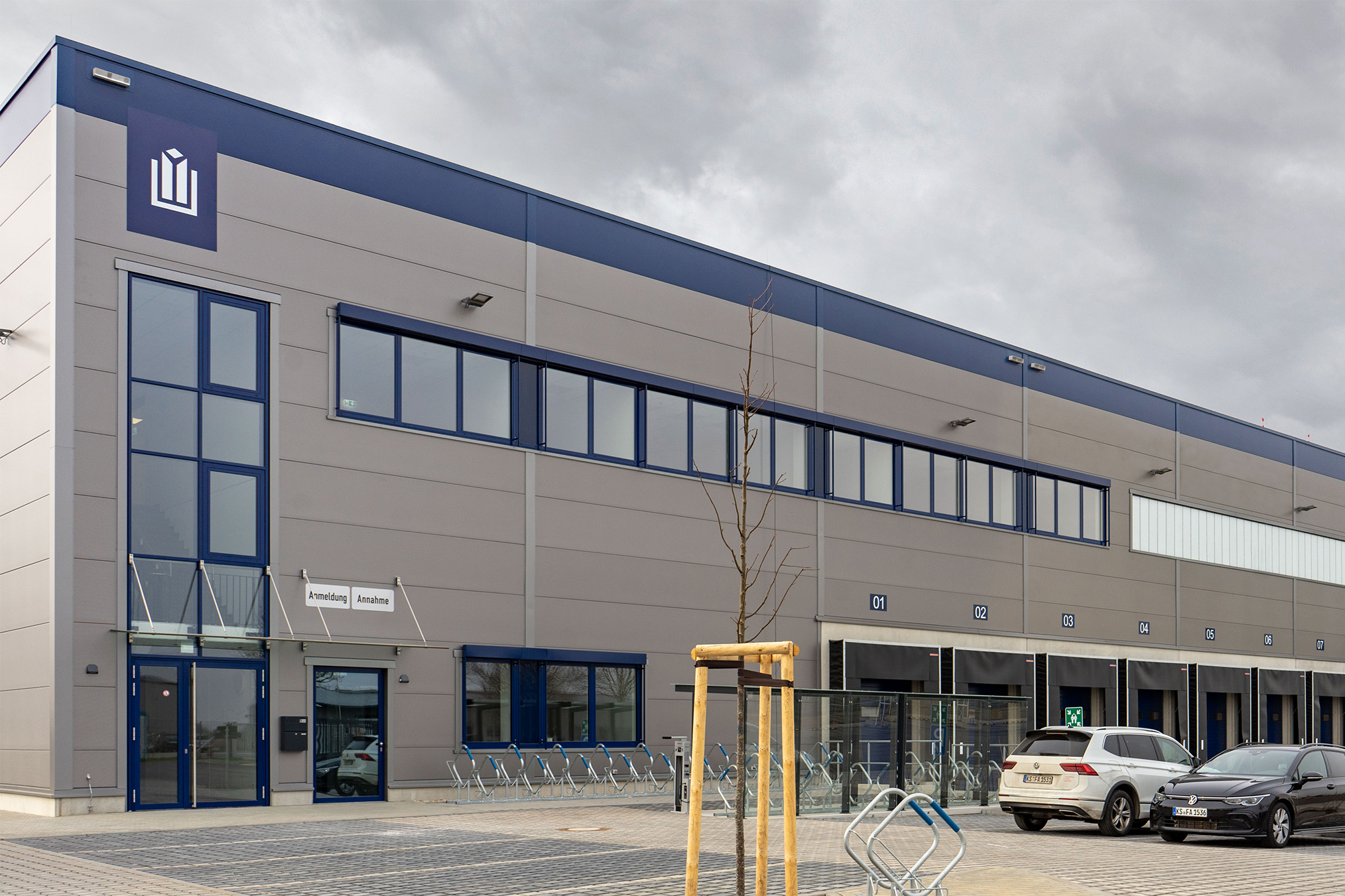 Neue Logistikhalle an optimalem Standort