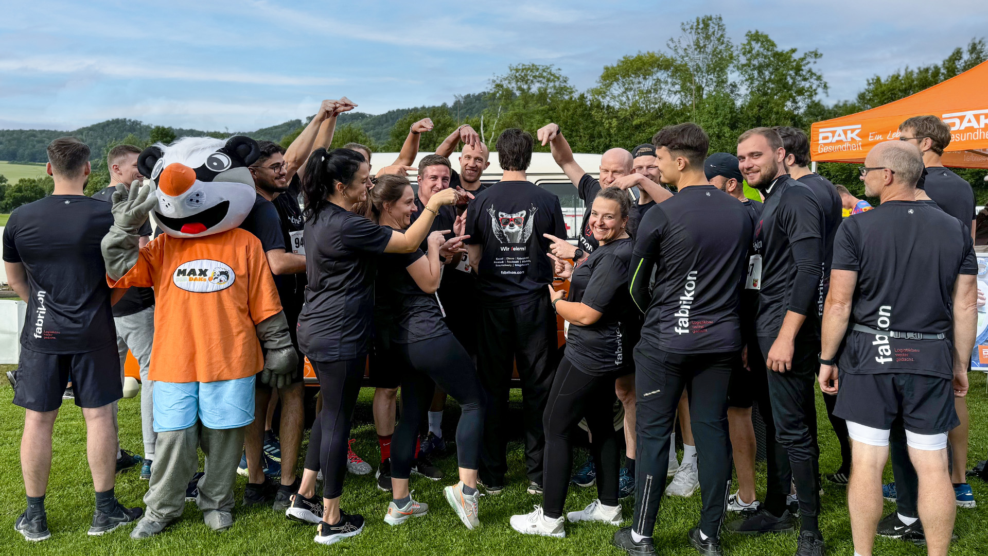DAK-Firmenlauf 2024 - Gruppenfoto