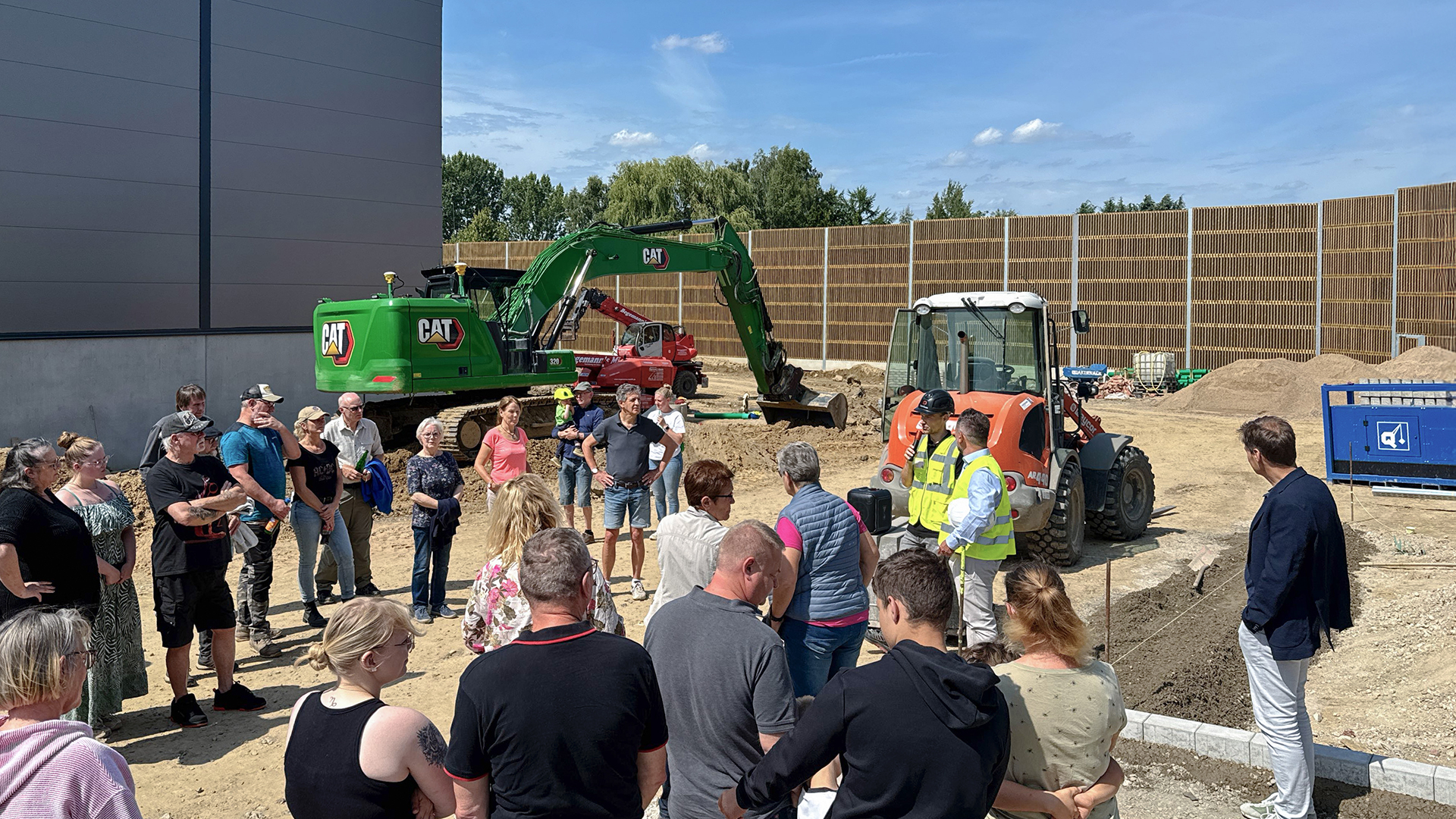 Tag der offenen Baustelle Kirchlengern | Spannende Einblicke hinter die Kulissen einer Baustelle | © fabrikon