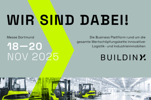 fabrikon auf der BUILDINX 2025 - die Business Plattform rund um die gesamte Wertschöpfungskette innovativer Logistikimmobilien